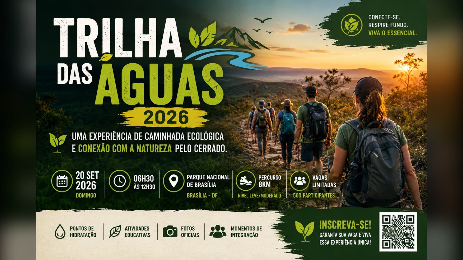 Banner Trilha das Águas 2026
